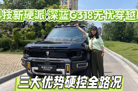 科技新硬派深蓝G318无忧穿越版， 三大优势硬控全路况