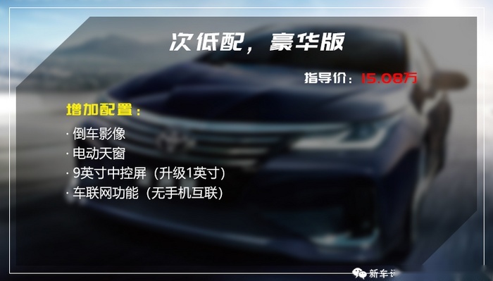 对比下卡罗拉、速腾，我发现丰田亚洲狮能买的配置就一个