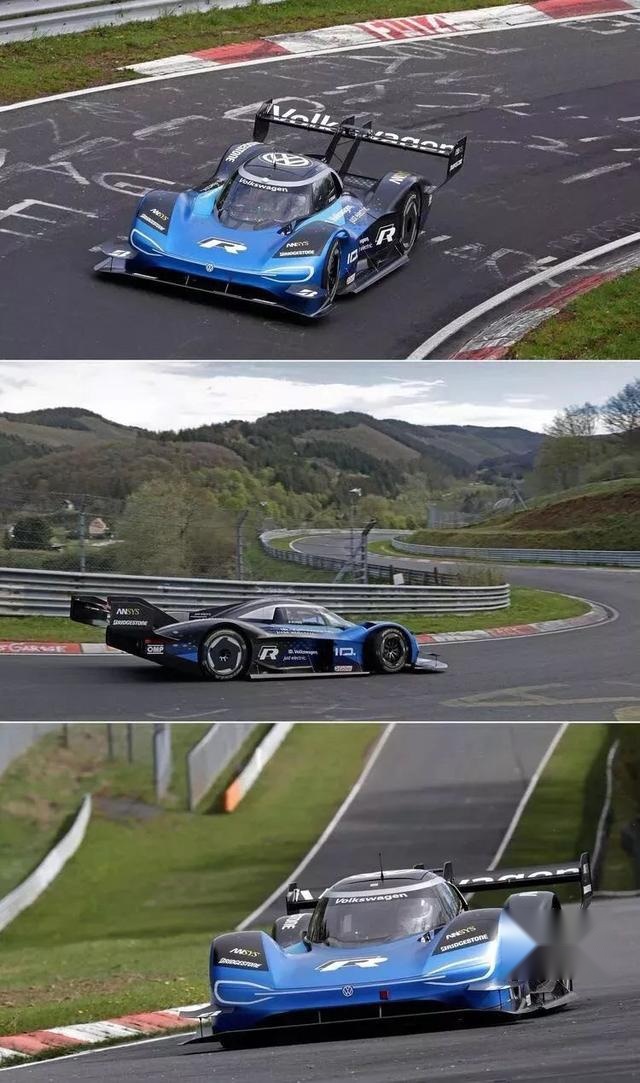 破“派克峰”百年记录，击败蔚来EP9，电动猛兽Volkswagen I.D.R