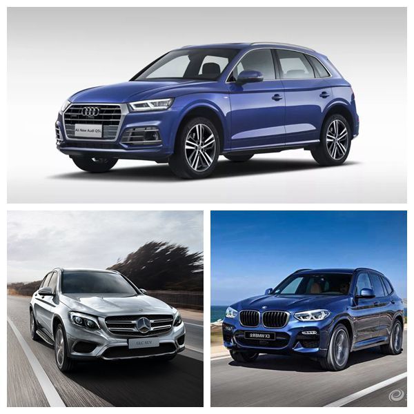 新奥迪Q5L、新宝马X3、奔驰GLC该选哪个？别急先看看销量