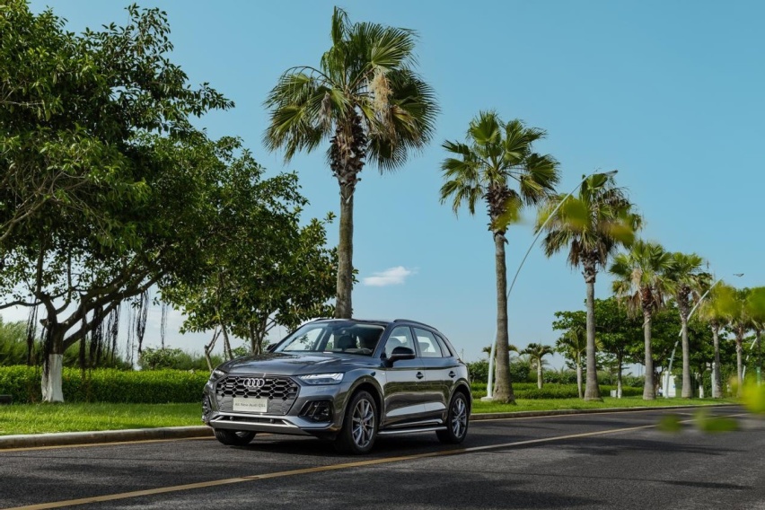 造型新颖的奥迪Q5L是150万用户的共同之选