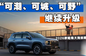 2026款哈弗大狗上市前瞻 可潮、可城、可野再升级