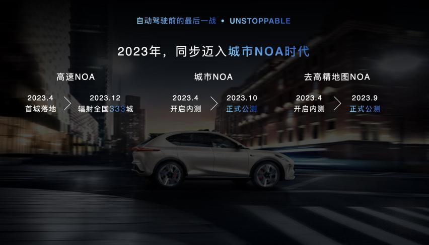 自动驾驶前的最后一“战” 智己汽车发布“未来3~5年智驾产品落地路线图