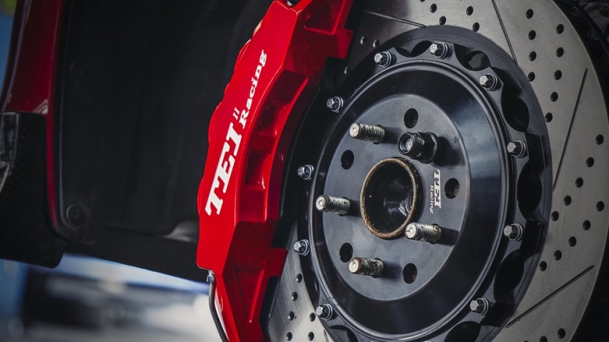【官方案例】2019款丰田GT86升级tei刹车前6后4活塞卡钳套件