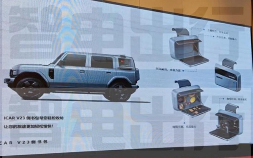 奇瑞iCAR V23最新配置信息曝光，定位10万级、有侧爬梯，能大卖？