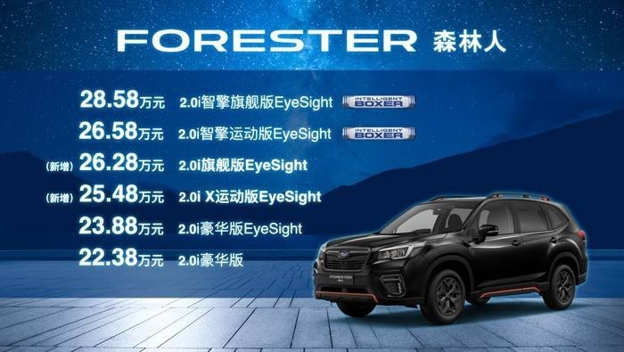 这一次，新款斯巴鲁森林人拿出了吸引年轻人的法宝