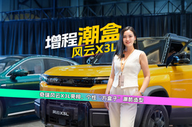 全铝增程潮盒，风云X3L亮相