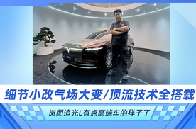 细节小改气场大变/顶流技术全搭载 岚图追光L有点高端车的样子了