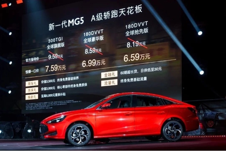 上汽俞经民：调整节奏做好国内市场，MG5开启新一轮产品攻势