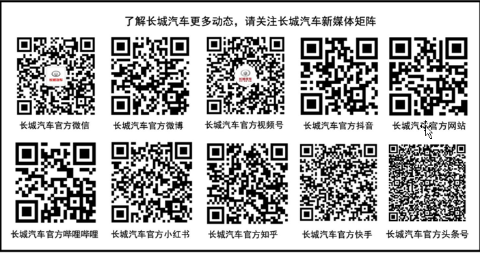 百万补贴 长城汽车新能源购车节11.11狂欢购【新闻稿件】