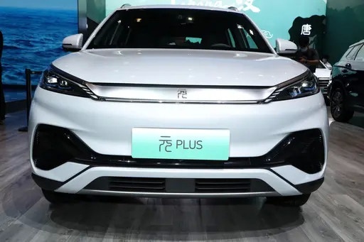 比亚迪元plus最高纯电续航里程510km,预售订单超两万单-爱卡汽车爱咖