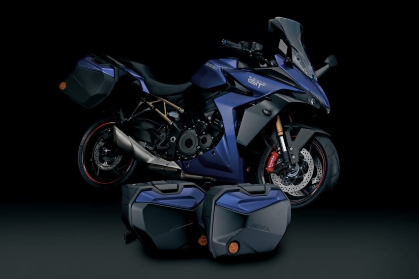2022铃木GSX-S1000GT发布：生化机械风脸谱，全能公升级跑旅