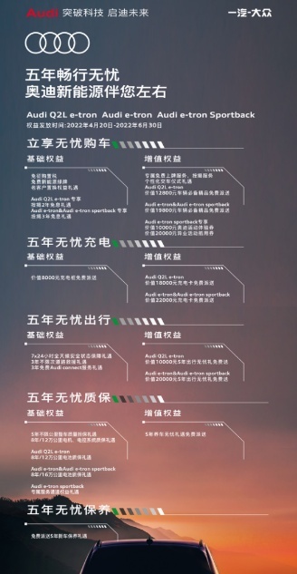 2022奥迪东南区 Audi e-tron life电动生活体验季启幕