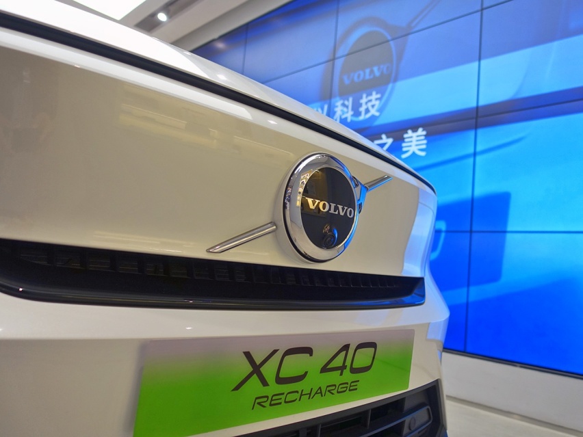 20万级豪华品牌纯电SUV，它很有性价比，探店沃尔沃XC40纯电版