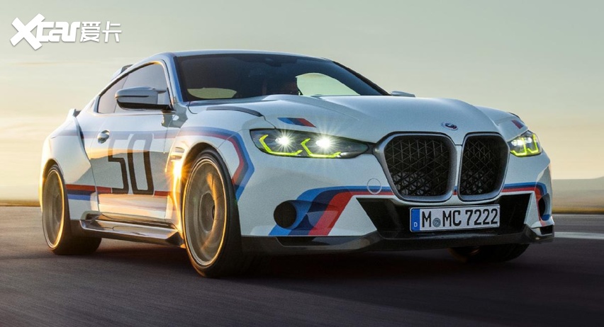 全球限量50台,纪念m品牌50周年的宝马3.0 csl发布!