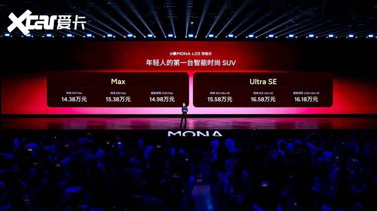 欧阳娜娜、唐钱婷亲临助阵！小鹏MONA L03重磅亮相，14.38万起