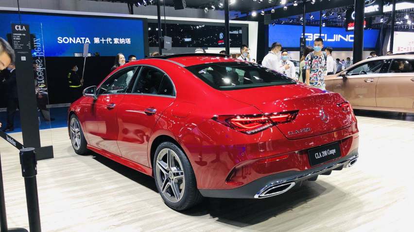 九樽论带你逛成都车展之2020款奔驰CLA