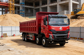 无惧矿山工地复杂工况 乘龙H7纯电自卸车实现高效可靠运输