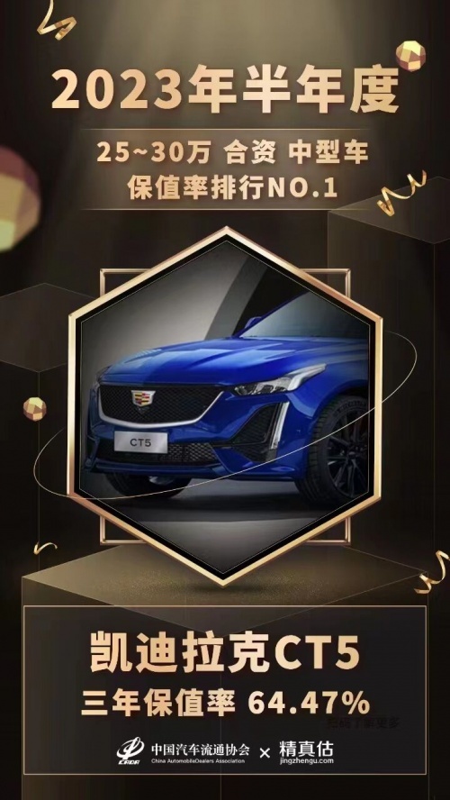 风驰电掣的体验，凯迪拉克CT5保值率第一，驾驶乐趣十足！