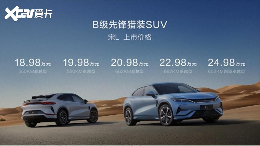 18.98万元起售!最美B级猎装SUV宋L满配上市