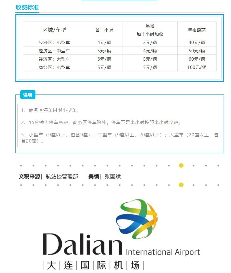 大连周水子机场停车费一天多少钱，大连机场停车场收费标准2021