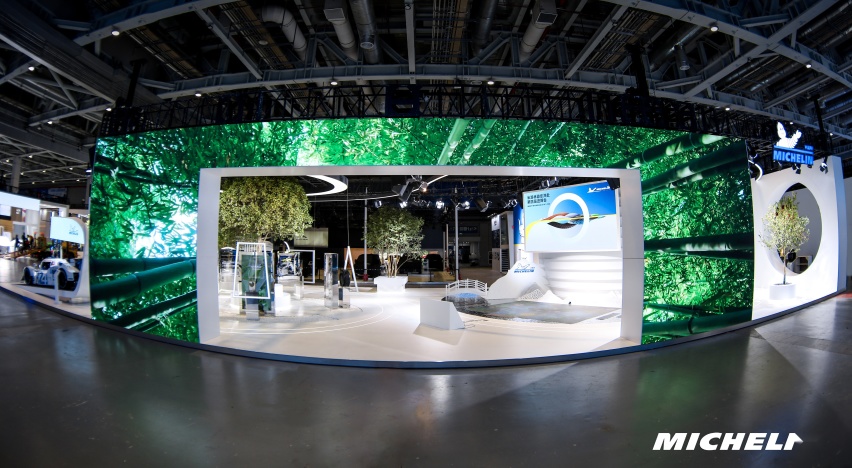 米其林在进博会打造“园林4.0”展区 展示可持续移动领域新科技