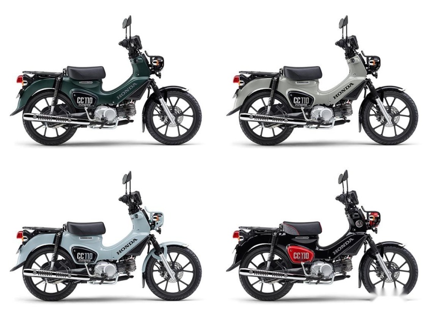 2022本田SUPER/CROSS CUB 110小改款发布