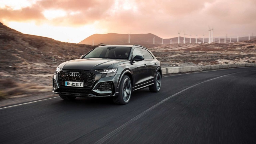 不是低配版Urus 奥迪RS Q8不光有V8还有48V