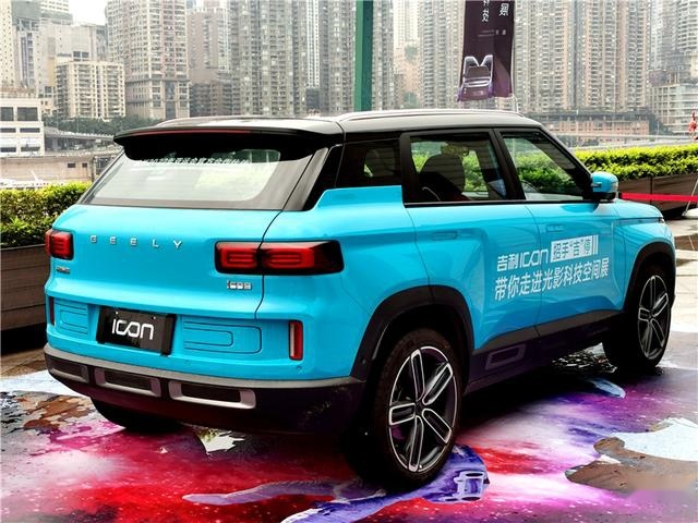 静态评价吉利ICON：设计极简 科技配置独特