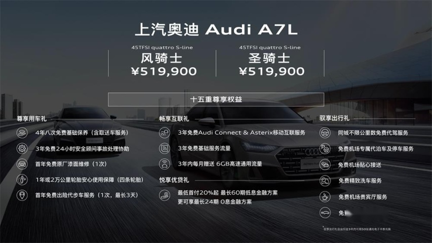 奥迪Q6设计解读 上汽奥迪周年推A7L特别版车型