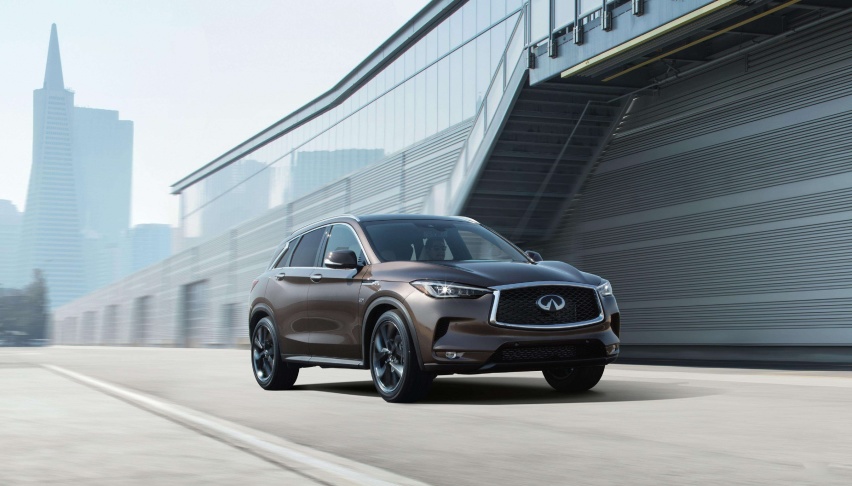 英菲尼迪推QX55轿跑SUV向FX系列致敬 剑指宝马X4