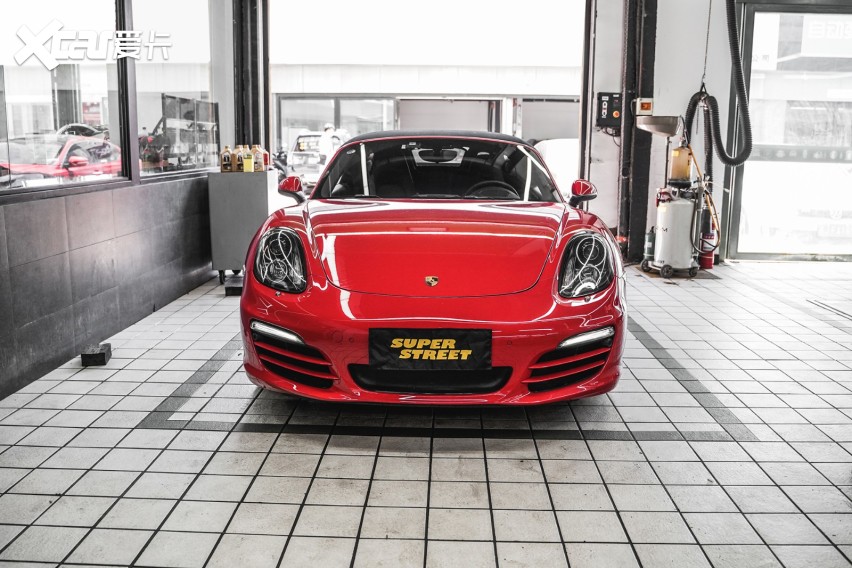 保时捷Boxster981更换美孚1号0W-40全合成机油