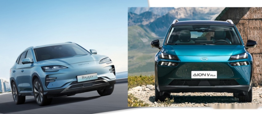 纯电紧凑型SUV，比亚迪宋PLUS和埃安V选谁好？