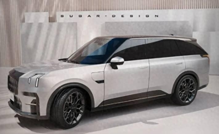 竞争问界M9，极氪大型SUV将在2025年推出，渲染图已曝光