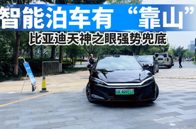 智能泊车有“靠山”，比亚迪天神之眼强势兜底！