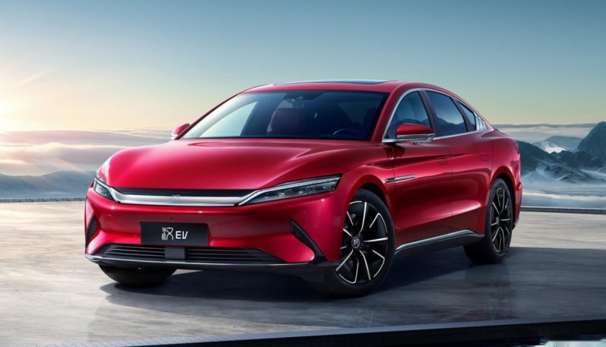 定位B级轿跑，或22万起售，比亚迪海豹要硬钢Model 3？