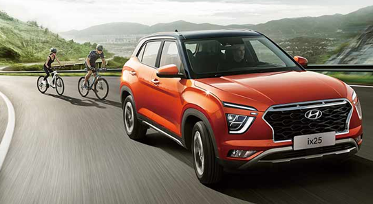 现代新一代ix25与缤智、XR-V，谁更值得买？对比PK一下