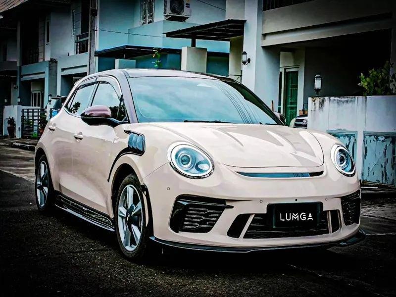 萌版两厢911 GT3 RS！欧拉好猫改装新玩法