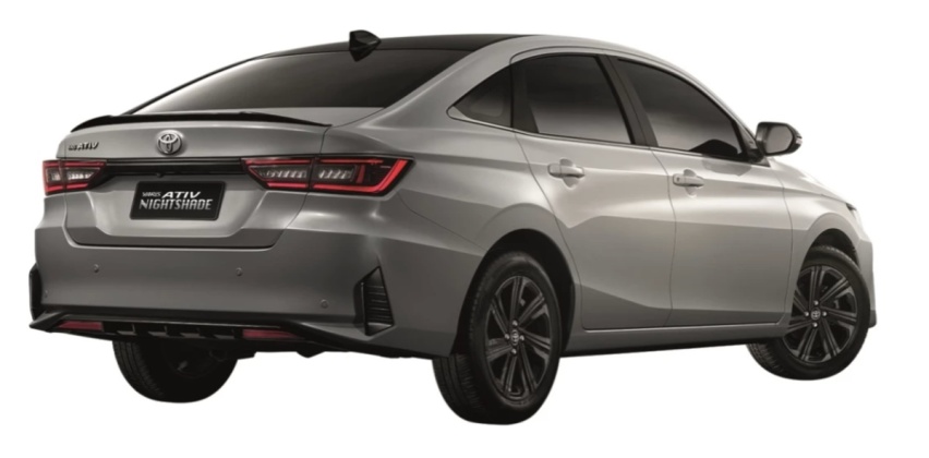 丰田Yaris ATIV NIGHTSHADE特别版发布，细节涂黑