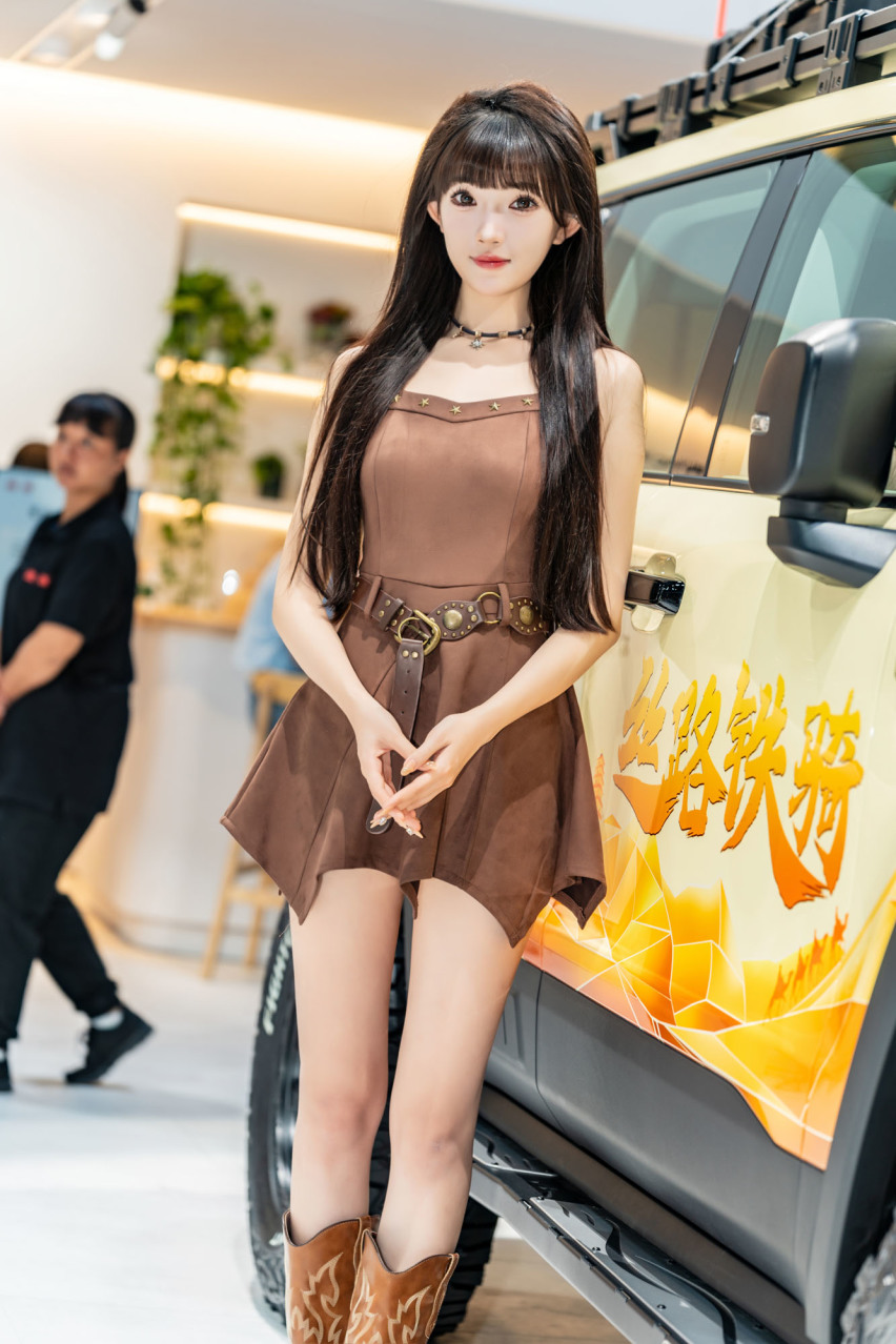 2024广州车展小姐姐大合集！是真男人就坚持到最后一张！