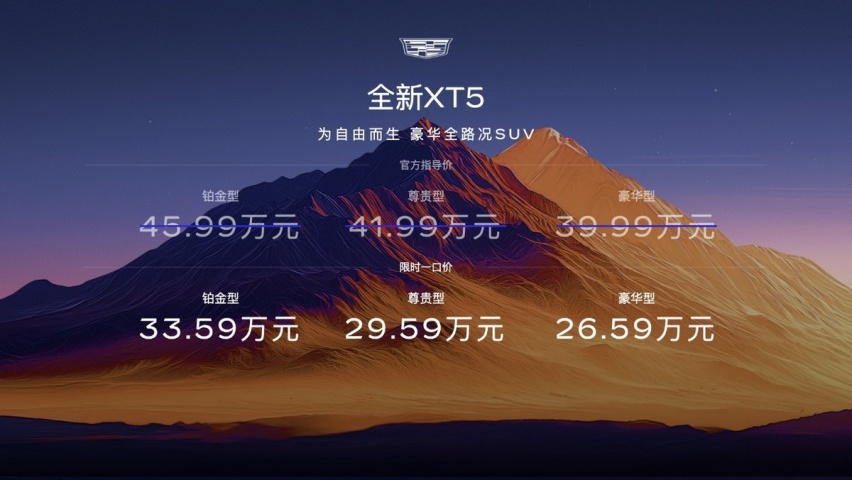 【选车】8年磨一剑的美式豪华SUV凯迪拉克XT5该如何选购