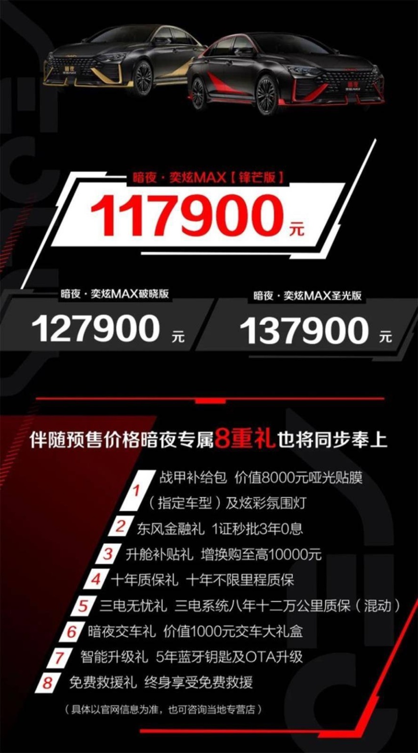特别涂装加身 东风风神奕炫MAX新增锋芒版 售11.79万元