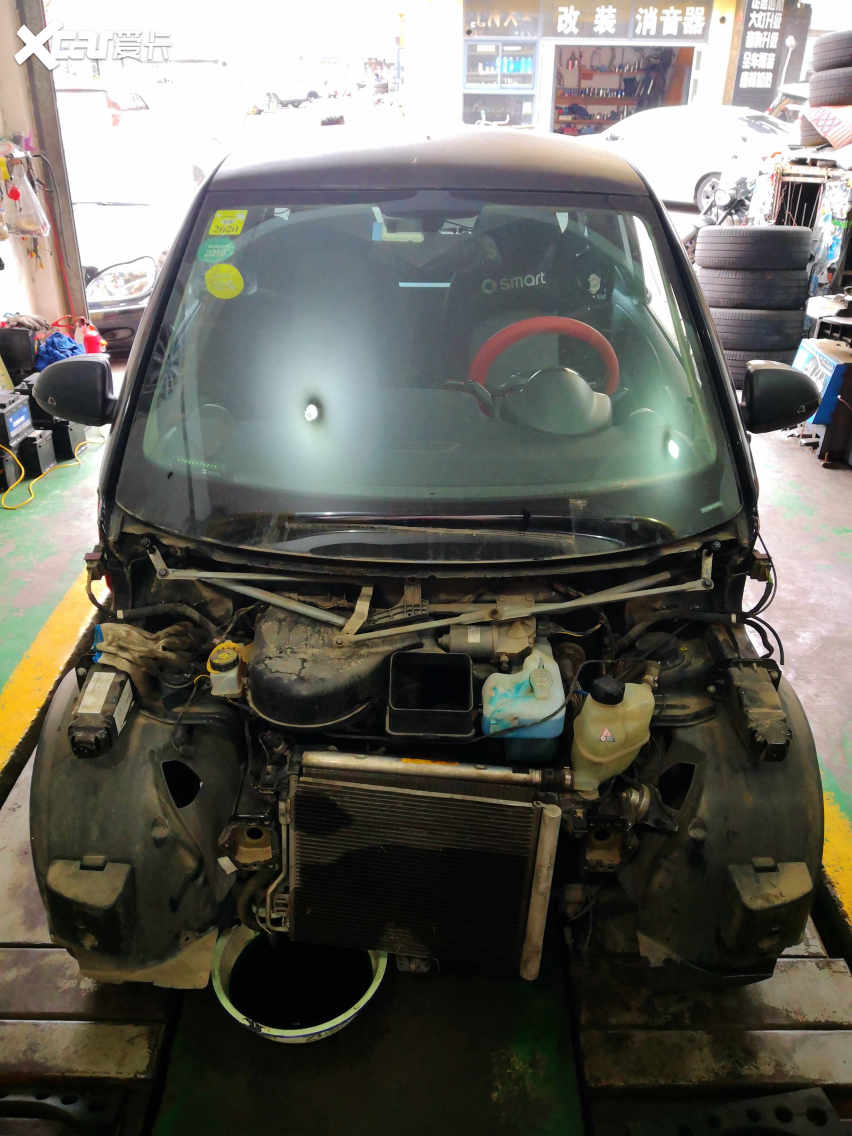 拆装的游戏排除奔驰smart散热风扇异响