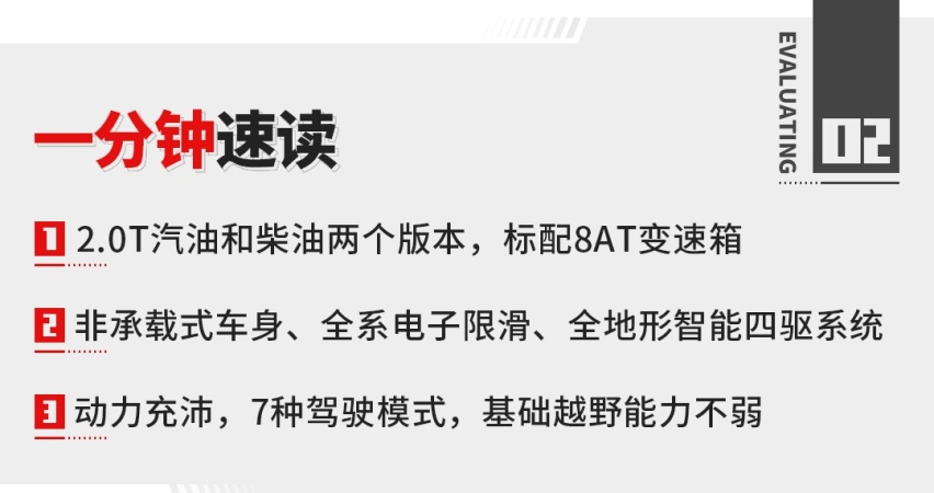 18万！5米长带大梁 还有2.0T柴油机 这台硬派SUV惊到我了！