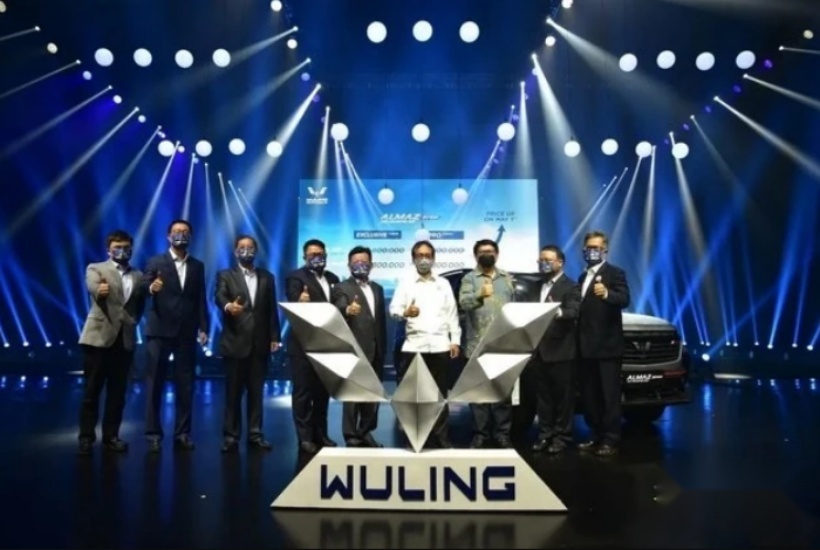 五菱首款银标车海外发布 WULING Almaz RS亮相