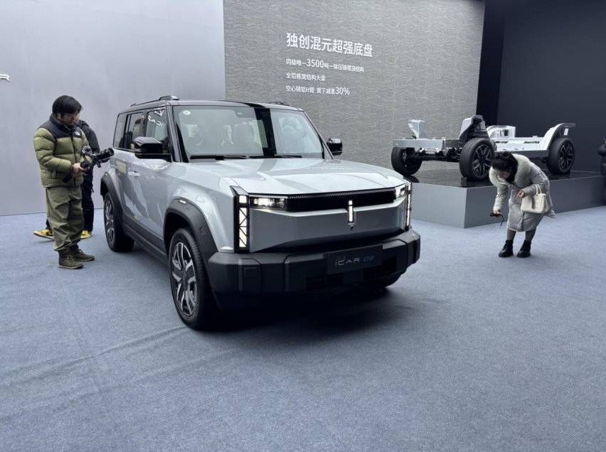 买什么元UP？10.98万元-16.98万元的iCAR 03上市了！