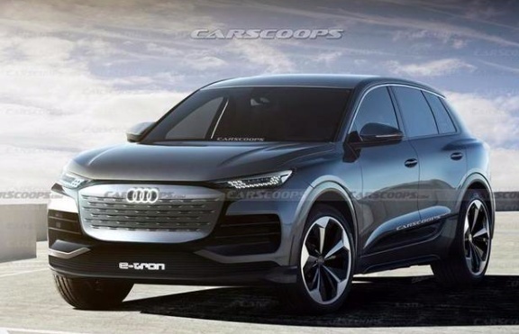 预计2022年开始生产，奥迪Q6 e-tron渲染图曝光
