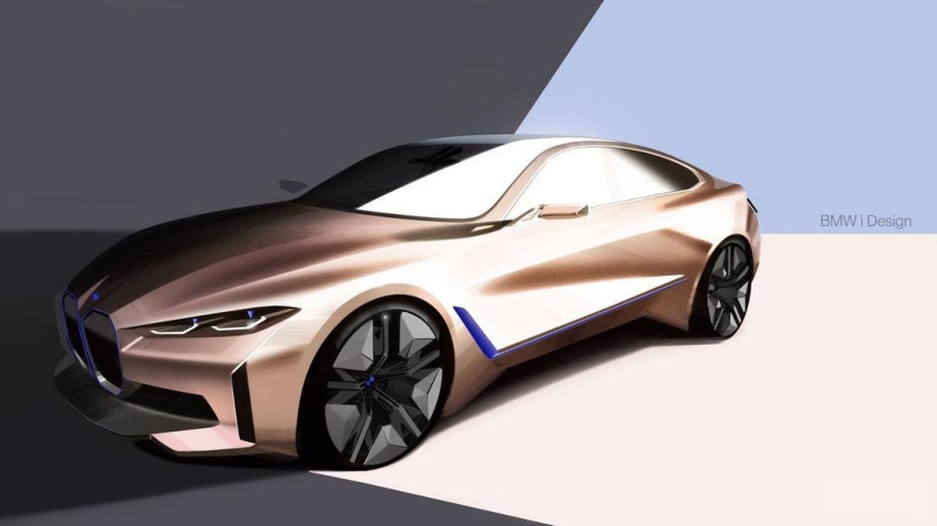 可能是 Model 3 最强的对手 详解宝马 i4 概念车