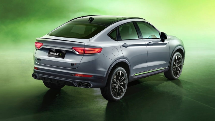 又一款轿跑SUV，吉利星越S官图全面曝光，能俘获年轻人芳心吗？