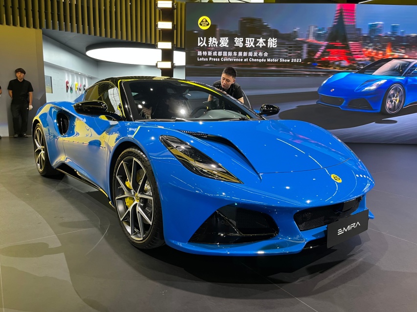 AMG 2.0T发动机,零百加速4.3秒,路特斯Emira抢尽风头